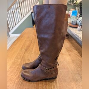 Nine West Brown Leather Boots